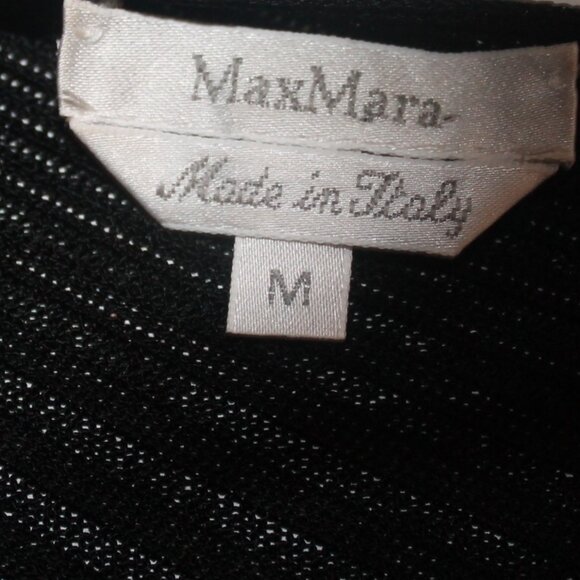 2 Pieces $1295 MAXMARA 3/4 Sleeve Light Weight Sweater & Wrap Skirt Set M 8 - Picture 7 of 11